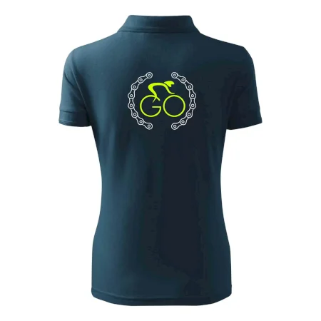 GO cyklista (fluo potisk)