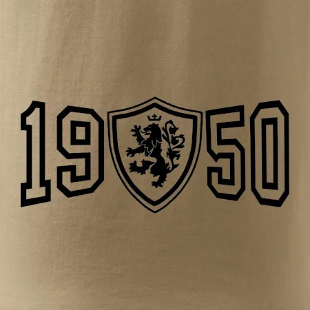 Narozeninový motiv - znak - 1950