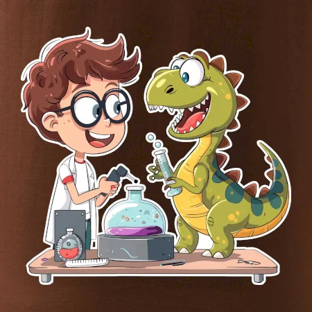 Chemik a dinosaurus - kluk