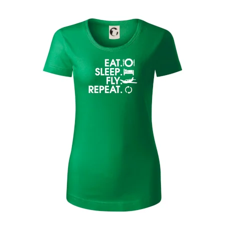 Eat sleep fly repeat