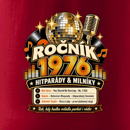 Ročník 1976 hitparády a milníky