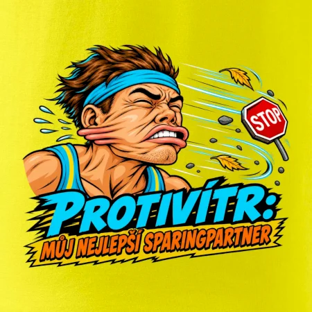 Běžecký protivítr můj sparingpartner