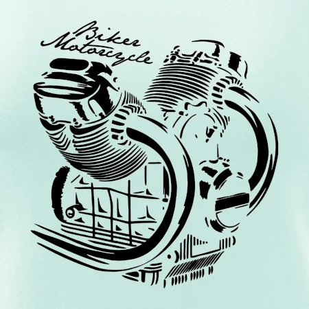Biker Motorcycle motor