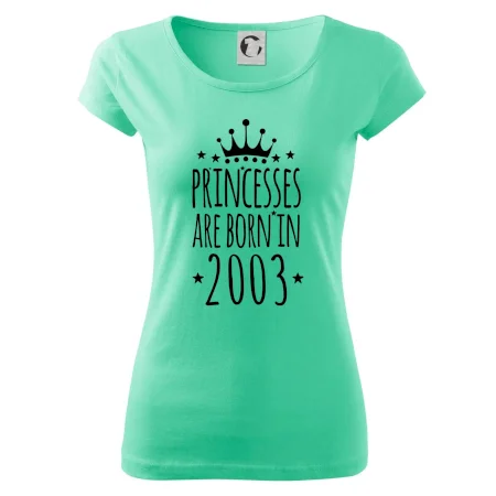 Princesses are born in 2003