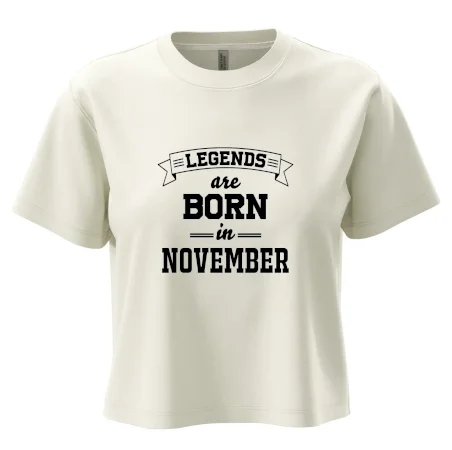 Legends are born in November
