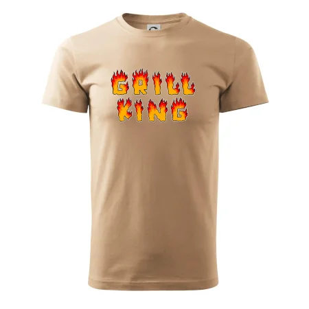 Grill King ohnivý nápis