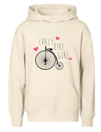 Crazy bike girl