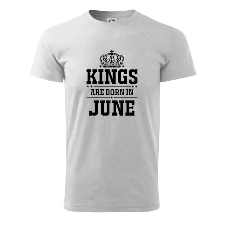 Kings are born in June