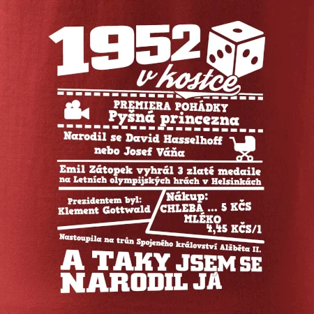 1952 v kostce