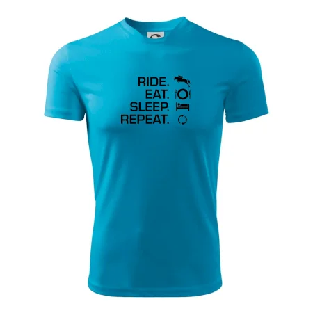 Ride Eat Sleep Repeat koně