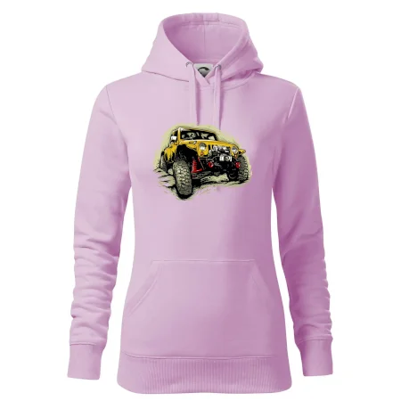Žlutý offroad s navijákem