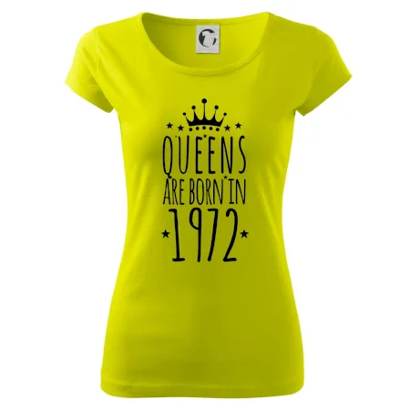 Queens are born in 1972
