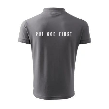 Put God first slabý nápis