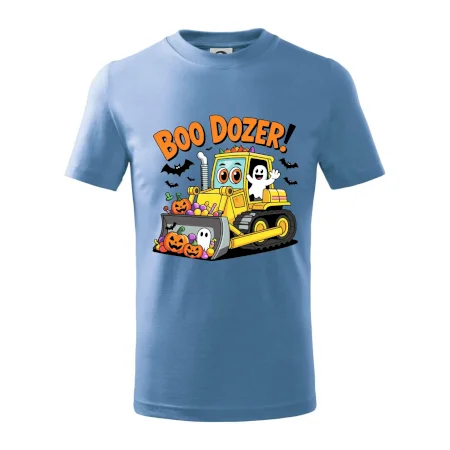 Halloweenský boo dozer