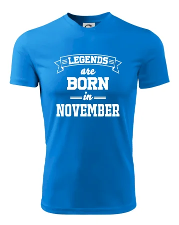 Legends are born in November