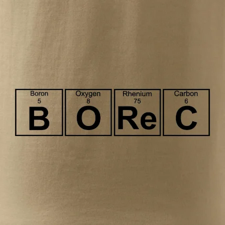 Borec - Periodická tabulka