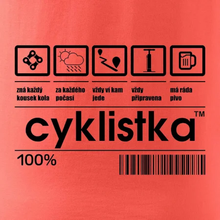 Čárový kód - Cyklistka