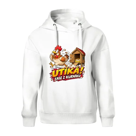 Útěk slepice z kurníku