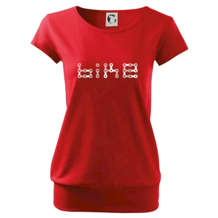 Bike nápis řetěz