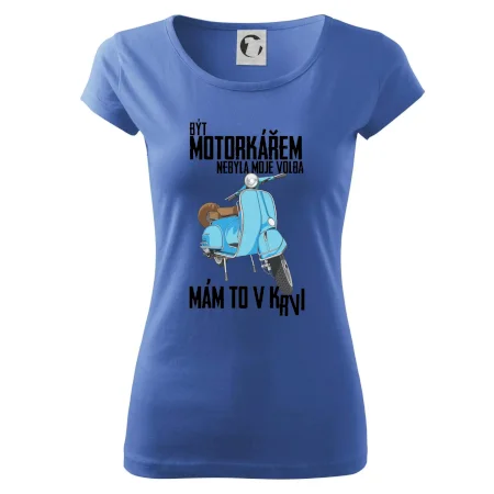 Být motorkářem nebyla moje volba skútr