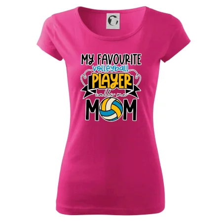 My favourite volleyball player calls me mom