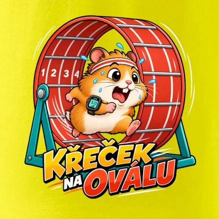 Běžecký křeček na oválu