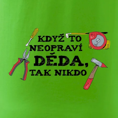 Když to neopraví děda, tak nikdo barevné