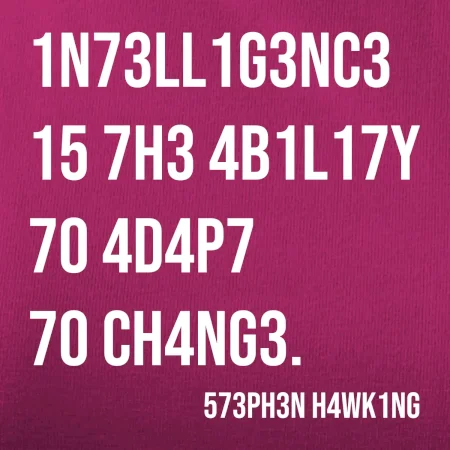 Test inteligence - Stephen Hawking