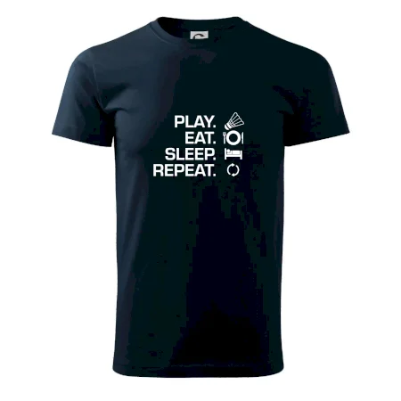 Play Eat Sleep Repeat badminton