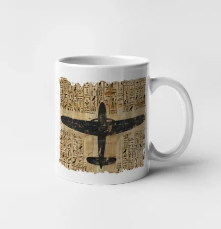 Egyptské hieroglyfy letadlo
