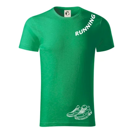 Running nápis šikmo