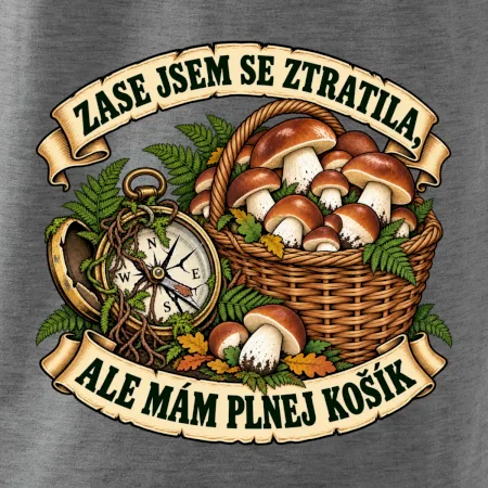Zase jsem se ztratil, ale mám plnej košík
