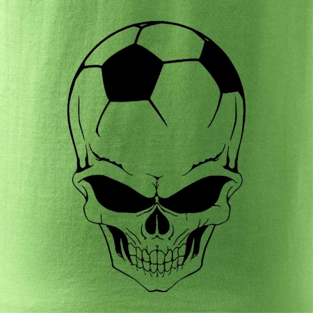 Fotbal lebka míč