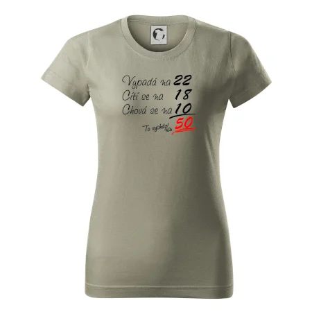 Vypadá, cítí se, chová se - 50 let