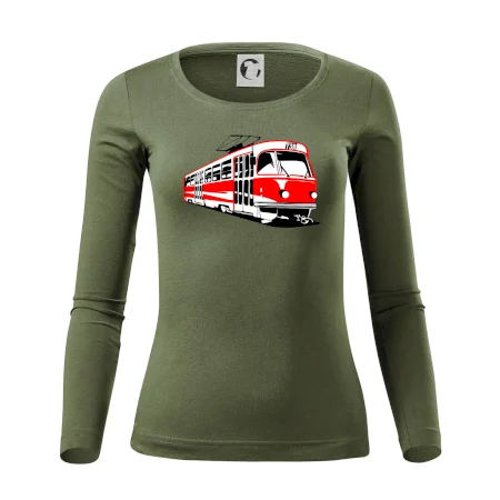 Tramvaj T3R barevná