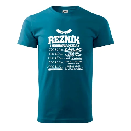 Hodinová mzda řezník