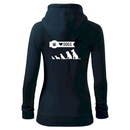 I love dogs - tlapka
