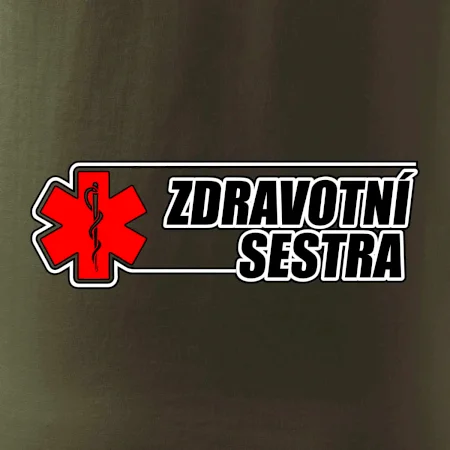 Zdravotní sestra - kříž