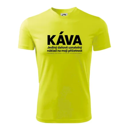 Káva daňově uznatelný náklad na příčetnost