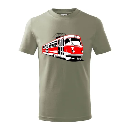 Tramvaj T3R barevná