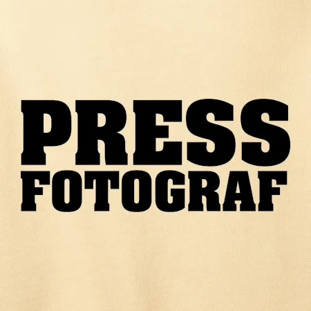 Novinář nápis - Press Fotograf