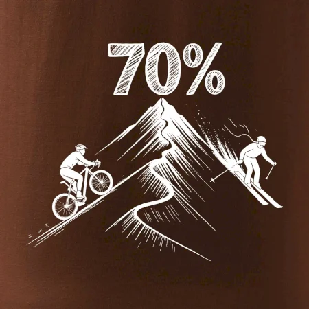 Narozeniny cyklista a lyžař 70
