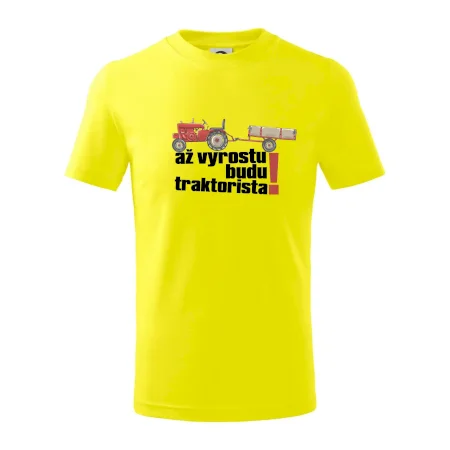 Až vyrostu budu traktorista