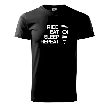 Ride Eat Sleep Repeat koně