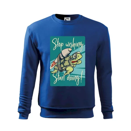 Stop wishing start doing želva