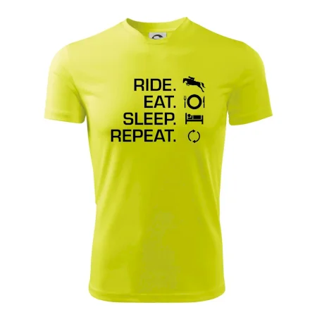 Ride Eat Sleep Repeat koně