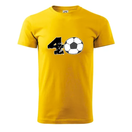 Fotbal kulaté narozeniny 40