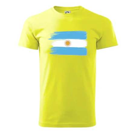 Argentina vlajka kreslená štětkou