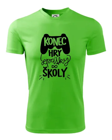 Konec hry, zpátky do školy