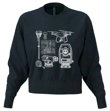 Geodet teodolit dron